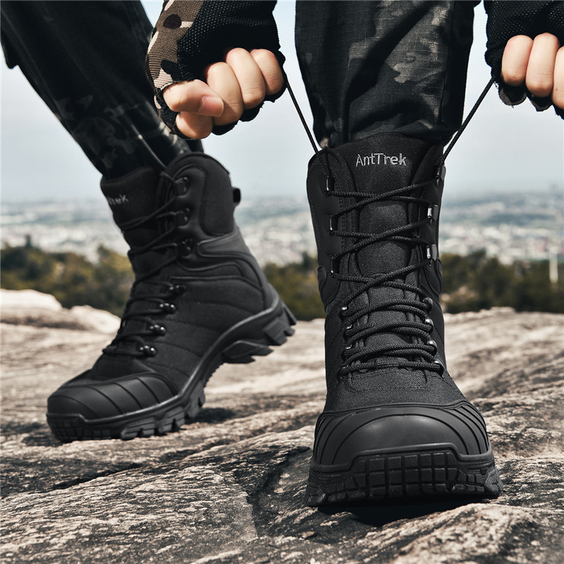 (✅ASTM-Certified & CE Certified) Military Grade Tactical Boots Work Boots Hunting Boots - Waterproof, Anti-Sprain, Anti-Puncture, Non-Slip, Toe Protection